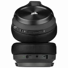Audífonos Corsair Virtuoso Rgb Wireless Xt Diadema, Inalámbrico Y Alámbrico, 3.5 Mm, Usb, Bluetooth, Negro