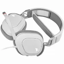 Audífonos Corsair Hs80 Diadema, Alámbrico, Usb, Blanco