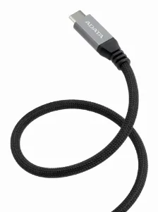 Cable Usb-c Adata Magnetico Autorganizable, Usb 3.2 Gen 2, 10 Gigabits Por Segundo, 100w Pd, 4k A 60hz, 1 Metro, Negro