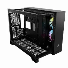 Gabinete Corsair 2500x Rgb Micro Tower, Psu No, Negro