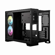 Gabinete Corsair 2500x Rgb Micro Tower, Psu No, Negro