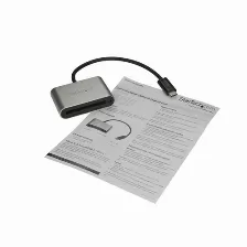Lector De Memorias Startech.com Transferencia 6000 Mbit/s, Cfast, Cfast 2.0, Color Negro, Plata