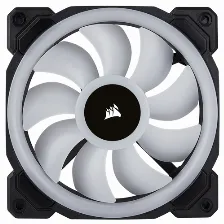 Kit De 3 Ventiladores Para Gabinete Corsair Ll120, Rgb Dual, 120mm, 1500 Rpm, Negro