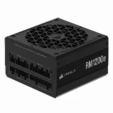 Fuente De Poder Corsair Rm1200e 1200w, 80 Plus Gold, Atx, Pcie 5.0, Atx 3.0, 140mm, Full Modular