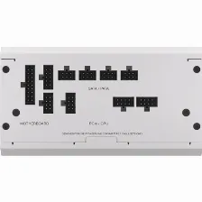 Fuente De Poder Corsair Rm750x, 750 W, Atx 3.1, 80 Plus Gold, Full-modular, Blanco