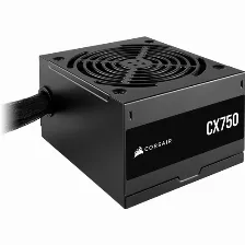 Fuente De Poder Corsair Cx750, 750w, 80 Plus Bronze, Atx, 120mm, Negro