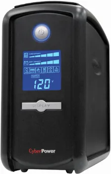 No Break Cyberpower 600w, 1000va, Lcd, 6 Min De Respaldo, 9 Contactos