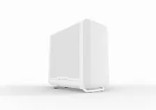 Gabinete Hyte X50 Air Mid Tower, Panel Lateral Malla, Sin Fuente, Snow White, Blanco