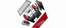 Gabinete Hyte Y60 Con Ventana, Midi-tower, Incluye Riser Pcie 4.0, 3x Ventiladores, Rojo