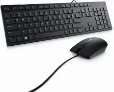 Kit Teclado Y Mouse Dell Km300c, Usb, Alambrico, Negro