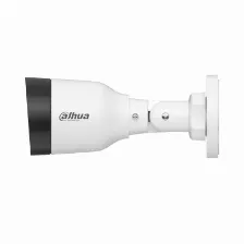 Camara Ip/ Dahua/ Dh-ipc-hfw1239s1-a-il/bullet Con Iluminador Dual De 2 Mp/ Lente De 2.8mm/ 103 Grados De Apertura/ Microfono Integrado/ H.265+/ 15 Metros De Luz Visible/ Ip67/ Poe/ Dwdr