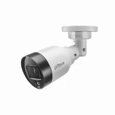 Camara Ip/ Dahua/ Dh-ipc-hfw1239s1-a-il/bullet Con Iluminador Dual De 2 Mp/ Lente De 2.8mm/ 103 Grados De Apertura/ Microfono Integrado/ H.265+/ 15 Metros De Luz Visible/ Ip67/ Poe/ Dwdr