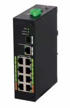 Switch Dahua Technology Dh-lr2110-8et-120 L2, Rj-45 8, Fast Ethernet (10/100), 8 Poe, Negro