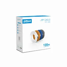 Bobina Dahua De Cable Utp, Cat6, 100 Mts, 100% Cobre, Exterior, Blanco