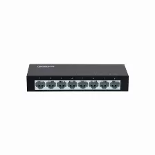 Switch Dahua Technology Access Pfs3008-8et-v2 No Administrado, L2, Rj-45 8, Fast Ethernet (10/100), Negro