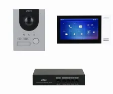 Kit De Videovigilancia Dahua Dhi-ktp01l(s) Camara De Seguridad, Sensor Cmos, Formato H.265, Sensor De Movimiento