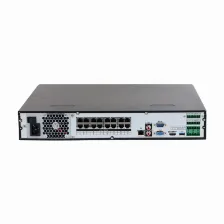 Nvr Dahua, 16 Canales Ip, 8mp 4k Con Ia, Wizsense, Reconocimiento Facial, 4xhdd Max. 16tb, 1xusb, 1xrj45