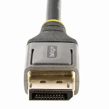 Cable Displayport Startech.com Displayport 1.4, 5 M, Gris, Negro