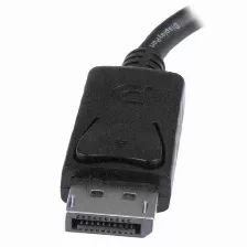 Cable Convertidor De Vídeo Startech (dp2hdvga), Displayport A Hdmi O Vga, Resolución 1920x1200 Pixeles, Soporte De Audio, Color Negro