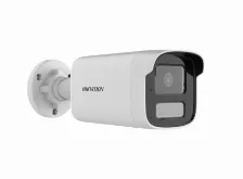 Cámara Ip Hikvision Ds-2cd1t83g2-liuf(4mm) 8 Mp, Bala (forma), Microsd, Interior Y Exterior, Ip67, Blanco