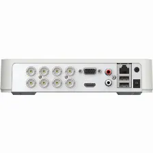 Dvr Hikvision Value Series Ds-7108hghi-m1/t 8 Canales, 1920 X 1080, Hdd Max. 4 Tb, Blanco