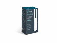 Access Point Tp-link Ac1200 Omada, 1200 Mbit/s, Doble Banda, 300 Mbit/s, Blanco