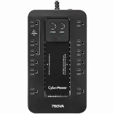 No Break Cyberpower Ec750g, 450w, 750va, 12 Contactos