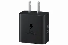 Cargador Samsung Ep-t2510nbegmx 100 - 240 V, Universal, Interior, 1usb-c, Carga Rapida, 25 W, Negro