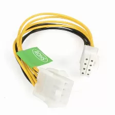 Cable Extension Startech (eps8ext) De 20cm De 8 Pines Eps De Alimentacion Para Fuente De Poder Atx