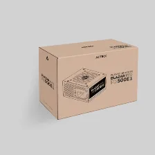 Fuente De Poder Acteck Sfx Blazar Evo Fs500e Slim, 500w, Atx, Negro