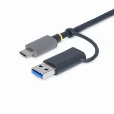 Lector De Memorias Startech.com Fcreadmicro3v2 Transferencia 5000 Mbit/s, Cf Tipo Ii, Microsd (transflash), Microsdhc, Microsdxc, Sd, Sdhc, Sdxc, Color Gris
