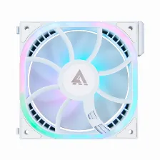 Ventilador Game Factor Fg500, 120mm, 1900 Rpm Max, Argb, Blanco