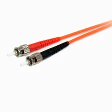 Cable Startech.com 1 M, Fibra Om1, St, Sc, 10 Gbit/s, Naranja