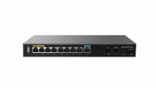 Router Gigabit Vpn Grandstream Gwn7003/ Balanceador De Cargas 60,000 Sesiones Nat 9 Puertos 10/100/1000 Mbps + 2 Puertos Sfp (wan/lan) 1 Puerto Entrada Poe(af/at) 2 Puertos Salida Poe (af/at) Co