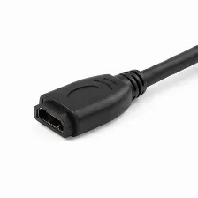 Extensor Hdmi Startech.com V. 2.0, 0.152 M, Negro