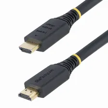 Cable Hdmi Startech.com Hdmi2-cable-4k60-5m V. 2.0, Canal Ethernet, 5 M, 18 Gbit/s, Negro