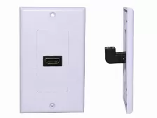 Tapa (faceplate) Para Caja De Pared Rectangular Xcase Con 1 Entrada Hdmi