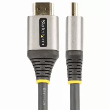 Cable Hdmi Startech.com V. 2.0b, 3 M, 18 Gbit/s, Gris, Negro