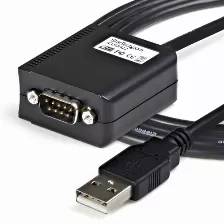 Adaptador Startech.com Db9 M A Usb-a Fm, Negro