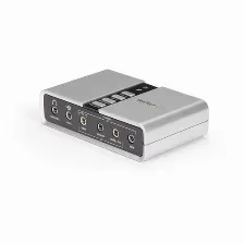 Tarjeta Audio Startech.com 7.1, Usb, Entrada Micrófono, Salida 3.5mm