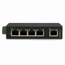 Switch Startech.com Ies5102 No Administrado, Rj-45 5, Fast Ethernet (10/100), Negro