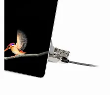 Cable Antirrobo Kensington K68130ww , Cerradura Con Combinación, 1.8 M, Acero Al Carbón, Negro, Plata