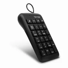 Teclado Numerico Vorago Kb-105, Ergonomico, Usb, Negro