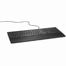 Teclado Dell Kb216, Alambrico, Usb, Ingles, Negro