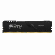 Memoria Ram Kingston Technology Fury Beast 16gb Ddr4, Cl 16