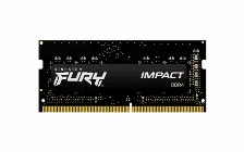 Memoria Ram Sodimm Para Laptop Kingston Fury Impact 8gb, 3200mhz, Ddr4, Cl20, Negro
