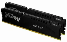 Kit De Memoria Ram Kingston Fury Beast 32gb (2x16gb) Ddr5 5200mhz, Xmp