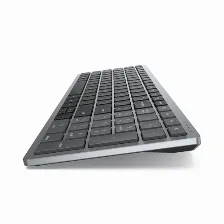 Kit Teclado Y Mouse Dell Km7120w Inalámbrico, 1600 Dpi, Gris, Titanio
