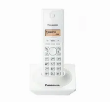 Teléfono Panasonic Kx-tg1711mew Terminal Inalámbrico, Blanco