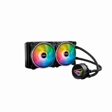 Enfriamiento Liquido Xpg Levante X Aluminio 240 Mm, 2x12cm Rgb